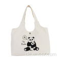 Nette Panda Einkaufstasche Schulter Handtasche Einkaufstaschen